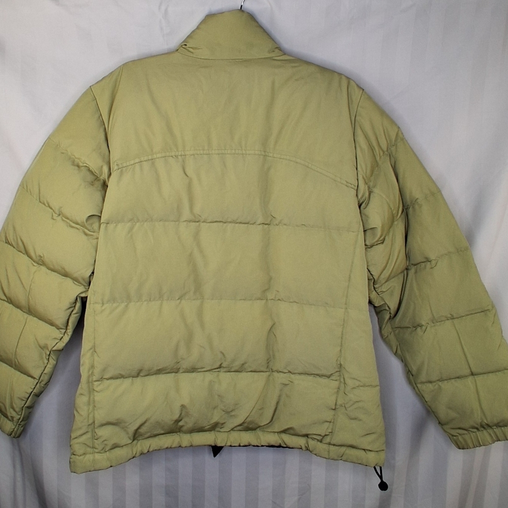 Down Puffer Jacket Women's Reversible Chartreuse … - image 5